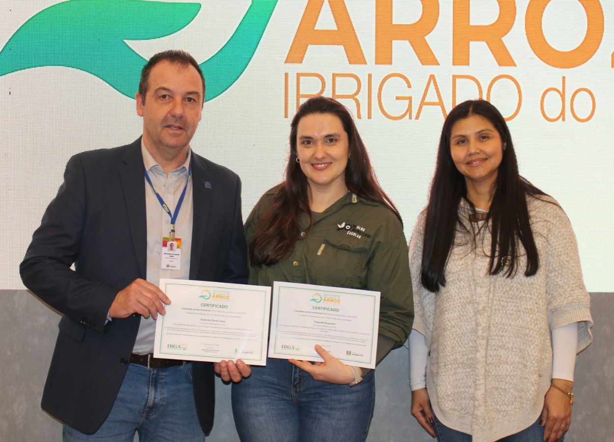 Irga recebe inscrições para o Selo Ambiental do Arroz