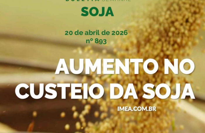 Custo de produção sobe para soja, milho e algodão em Mato Grosso