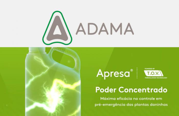 Adama comunica ampliação da disponibilidade de Apresa na América do Sul