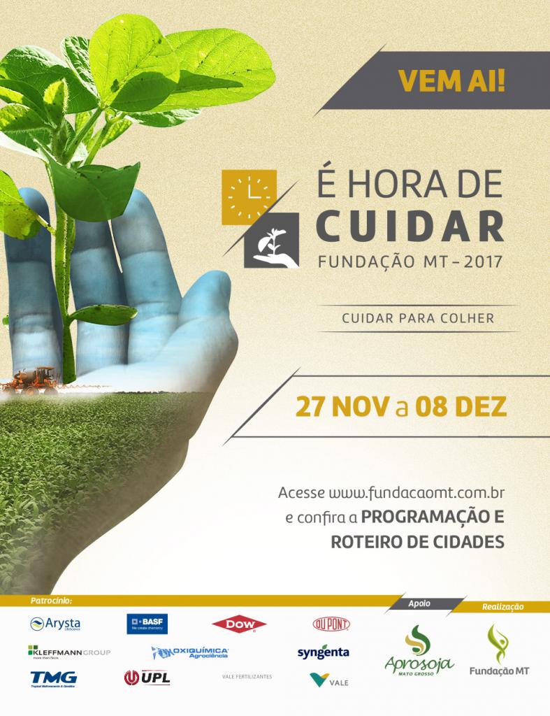Cuidar para Colher é tema da nova rodada de palestras da Fundação MT