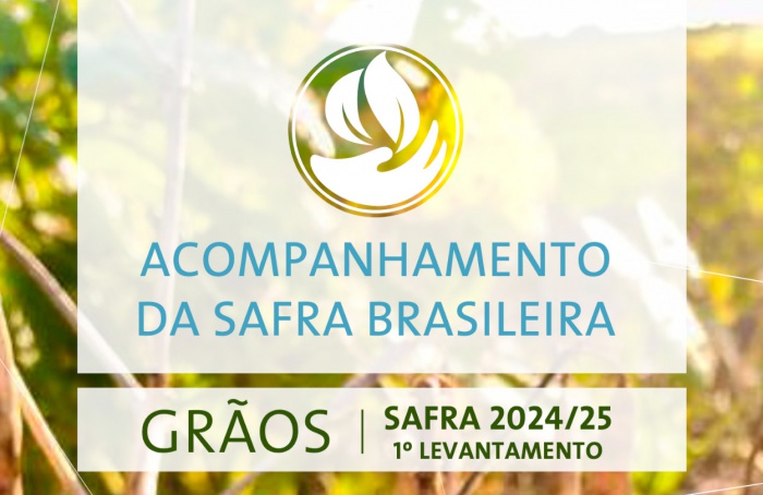 Conab projeta safra brasileira recorde de 322,47 milhões de toneladas para 2024-25