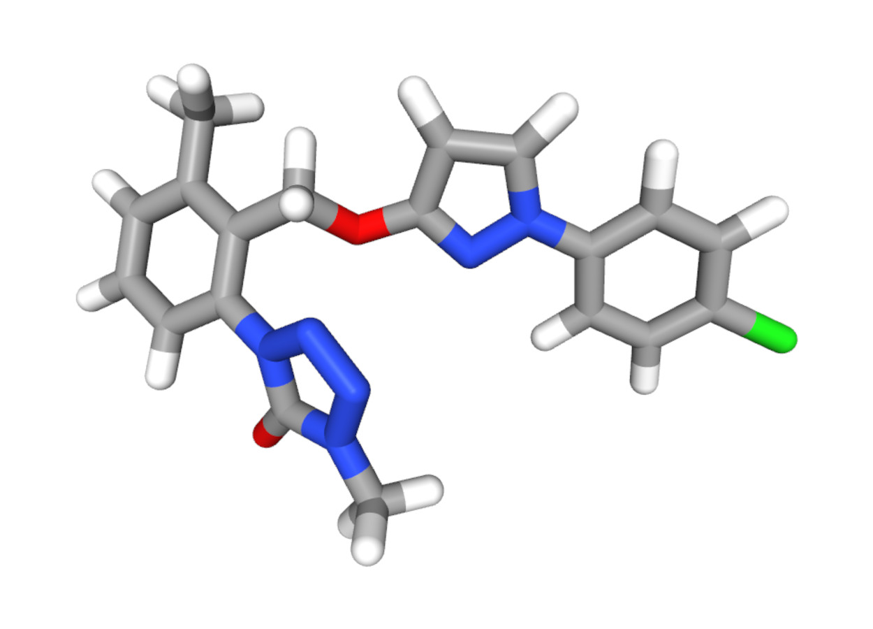 Molécula de&nbsp;metiltetraprole