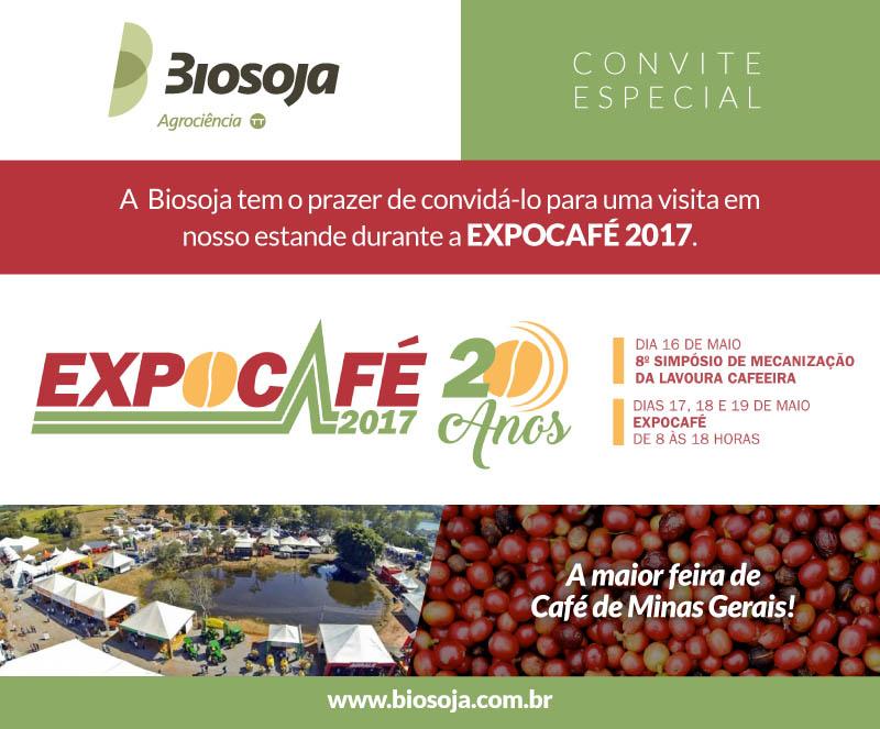 ​Biosoja apresenta novidades na 20ª Expocafé