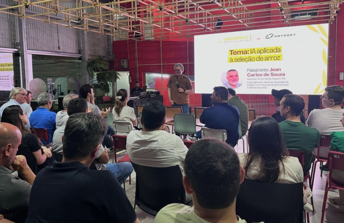 Workshop aborda integração da IA na classificação do arroz