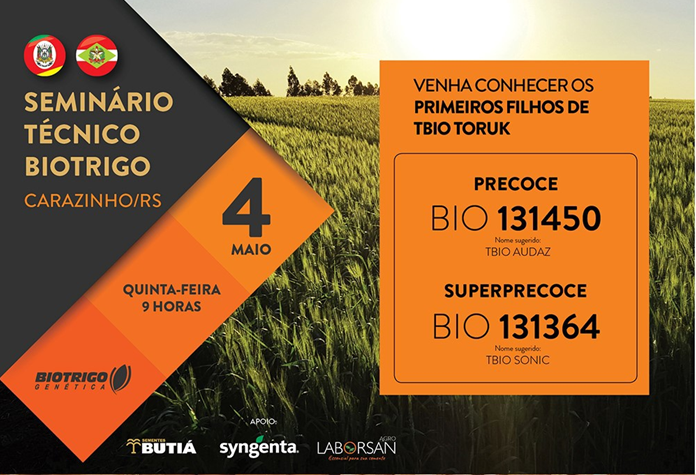 Laborsan Agro presente no seminário técnico Biotrigo