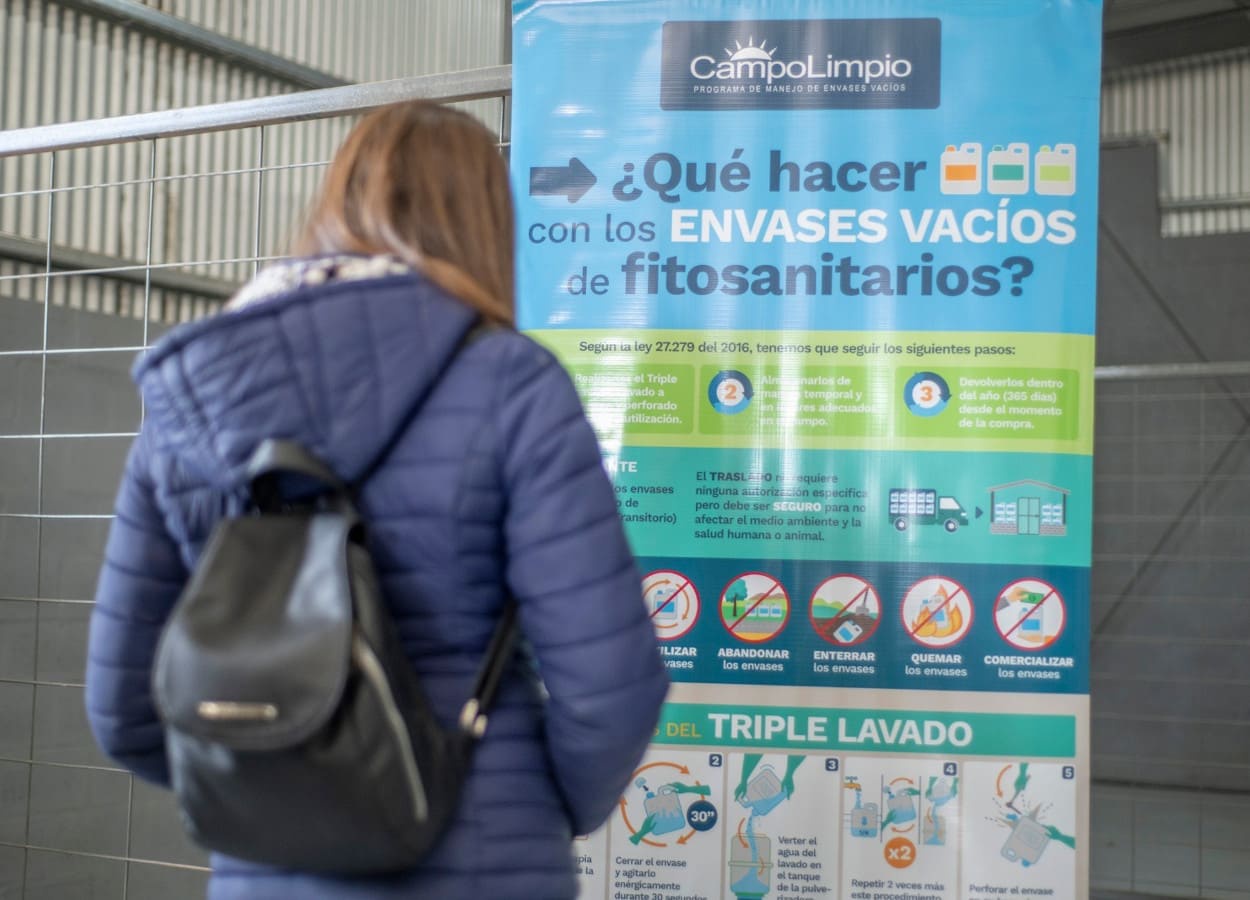 CampoLimpio supera 18,5 milhões de quilos de embalagens recuperadas na Argentina