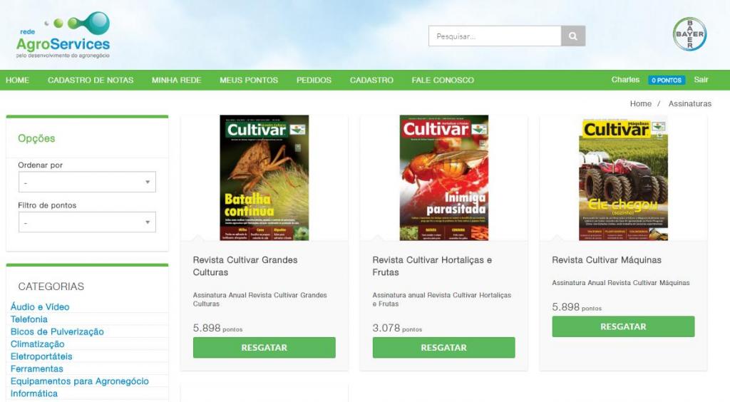 Revista Cultivar no Programa de Pontos Bayer