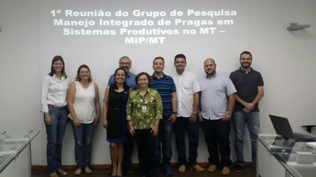 Criação do Grupo de Pesquisa em Manejo Integrado de Pragas em Mato Grosso