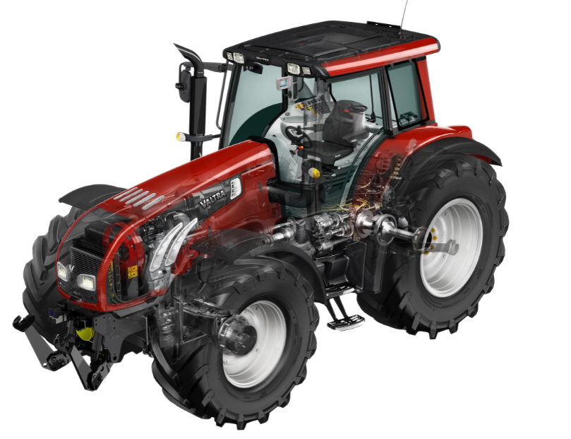 Transmissions used in tractors
