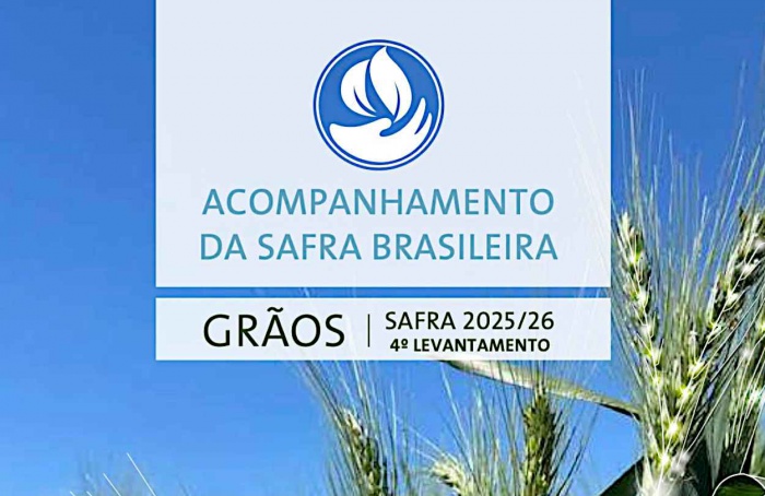 Brasil deve colher 353,1 milhões de toneladas de grãos na safra 2025/26