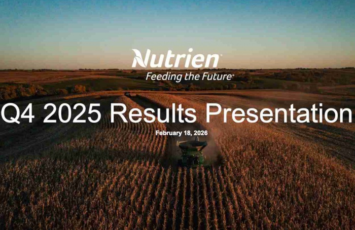 Nutrien divulga resultados de 2025