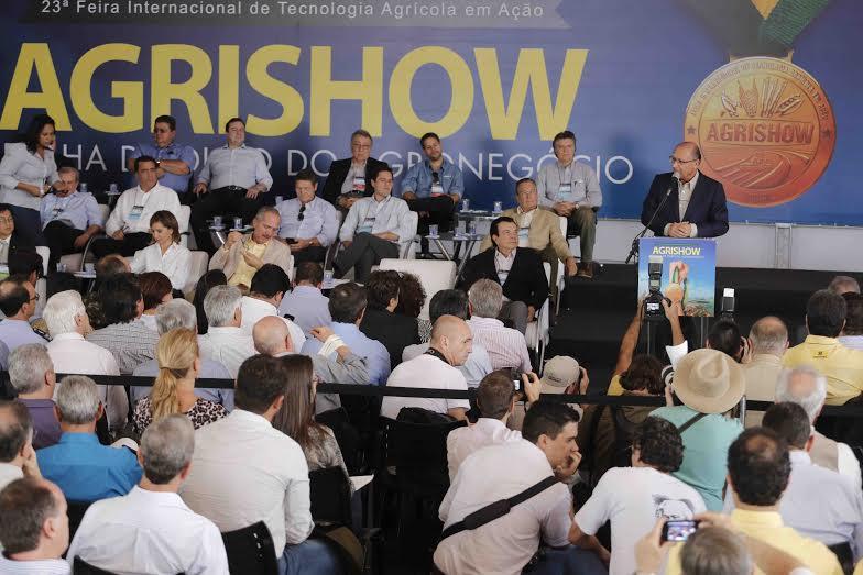 Especial Agrishow: para Governador, agronegócio é o setor campeão de produtividade do País