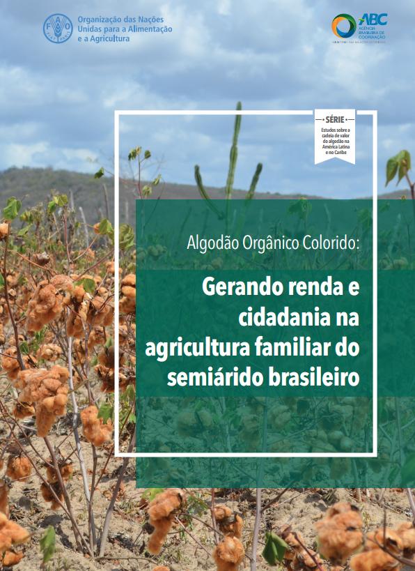 FAO sistematiza experiência brasileira na produção do algodão colorido orgânico