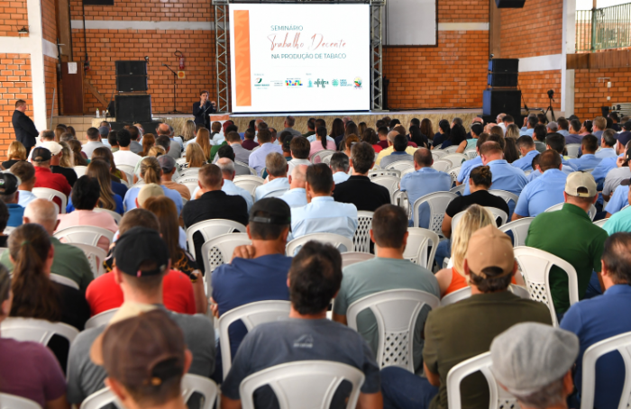 Trabalho decente na produção de tabaco é pauta de encontro em Santa Catarina