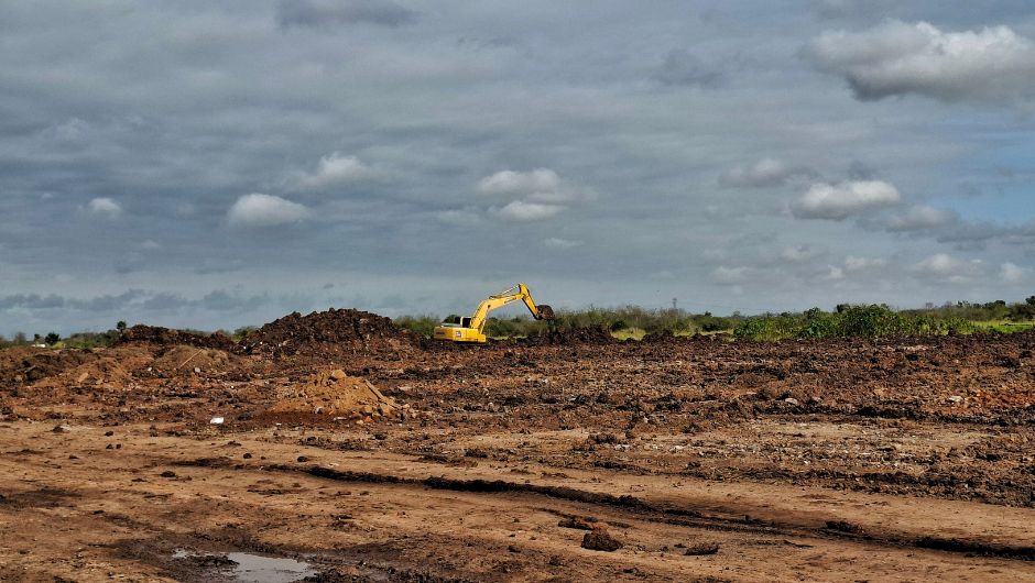 Área do parque em que serão disponibilizadas as novas vagas de estacionamento; foto: Fernando Dias