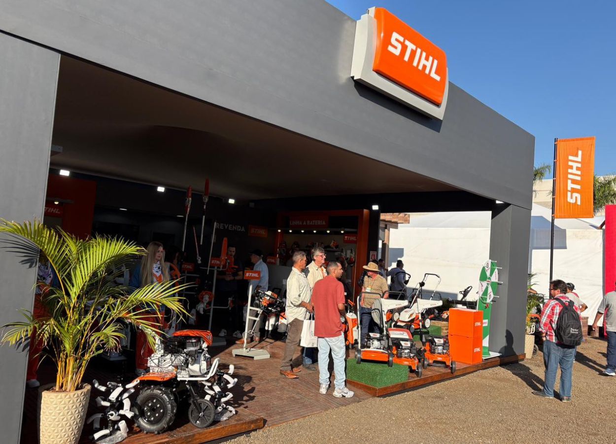 STIHL apresenta motores estacionários e cortadores na Hortitec