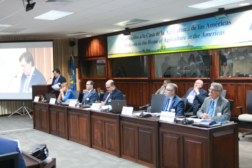 Forte apoio ao novo plano do IICA para promover a agropecuária nas Américas