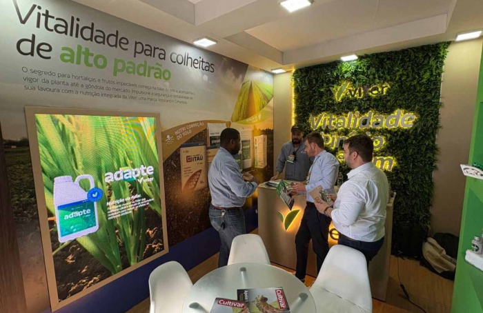 Viter amplia portfólio e lança soluções foliares na Hortitec