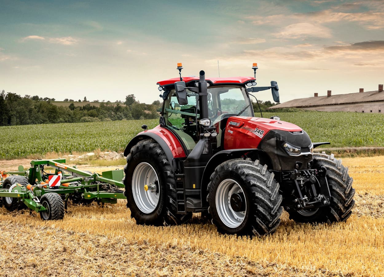 Trator Case IH Optum ganha joystick aprimorado e pacotes tecnológicos
