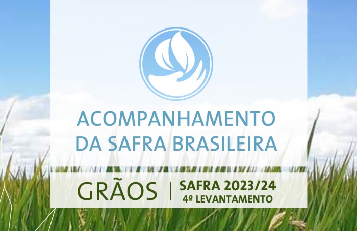 Conab prevê produção de grãos em 306,4 milhões de toneladas na safra 2023-24