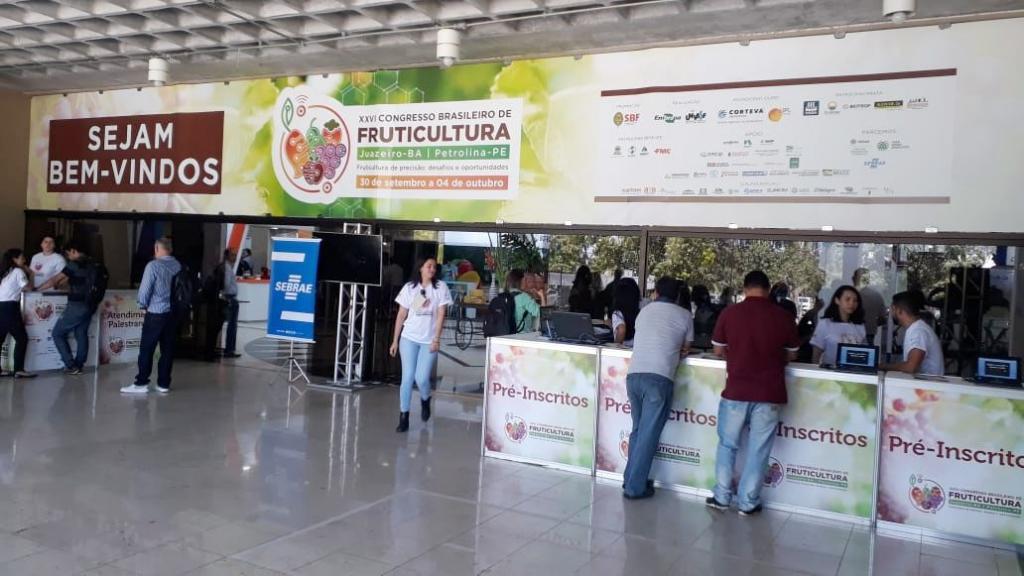 Inovações marcam a realização do Congresso Brasileiro de Fruticultura