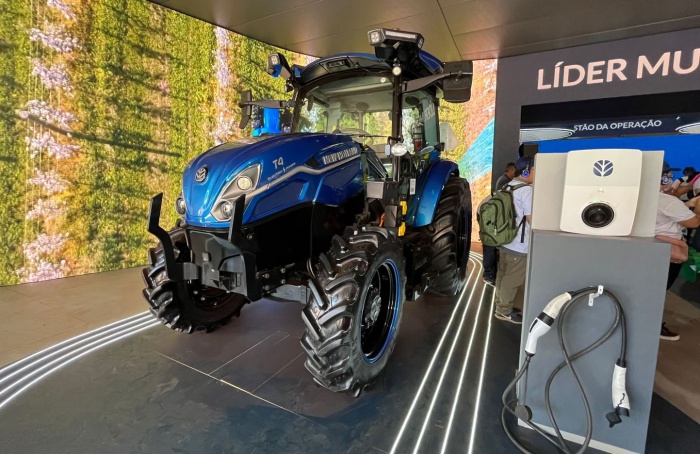 At Agrishow 2024, New Holland highlights T4 Electric Power and T6.180 Methane Power tractors