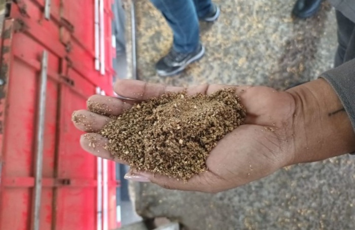 Ação apreende carga irregular de farelo de soja em Paranaguá