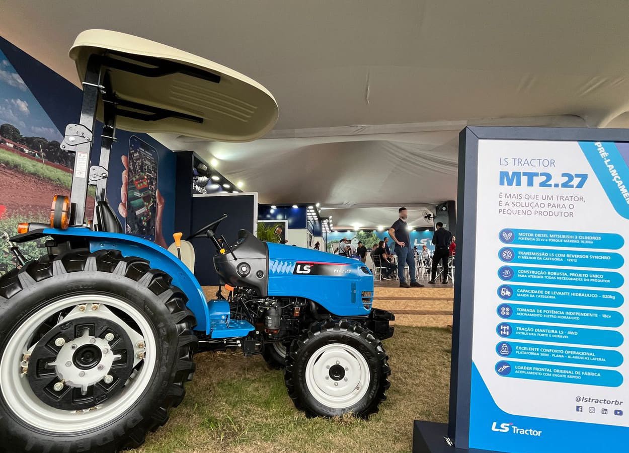 LS Tractor lanza el tractor MT2.27 en Expodireto 2025