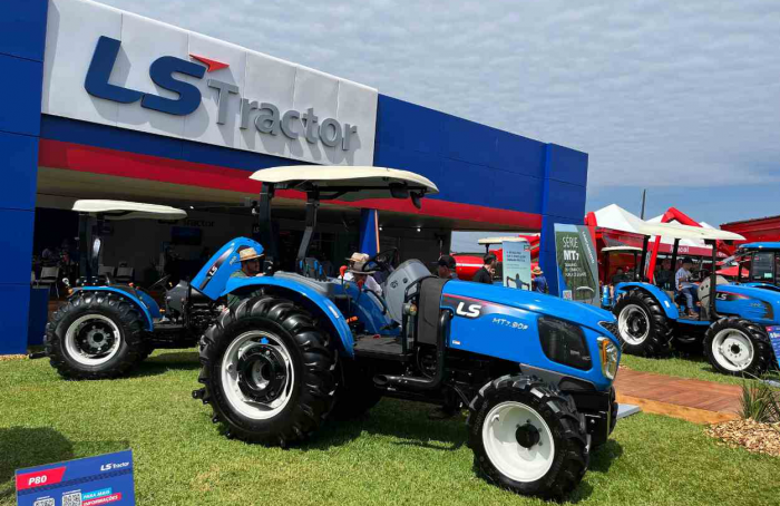 LS Tractor lança a nova série de tratores MT7 no Show Rural