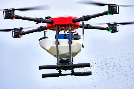 Drone é atração da 31ª Abertura da Colheita do Arroz
