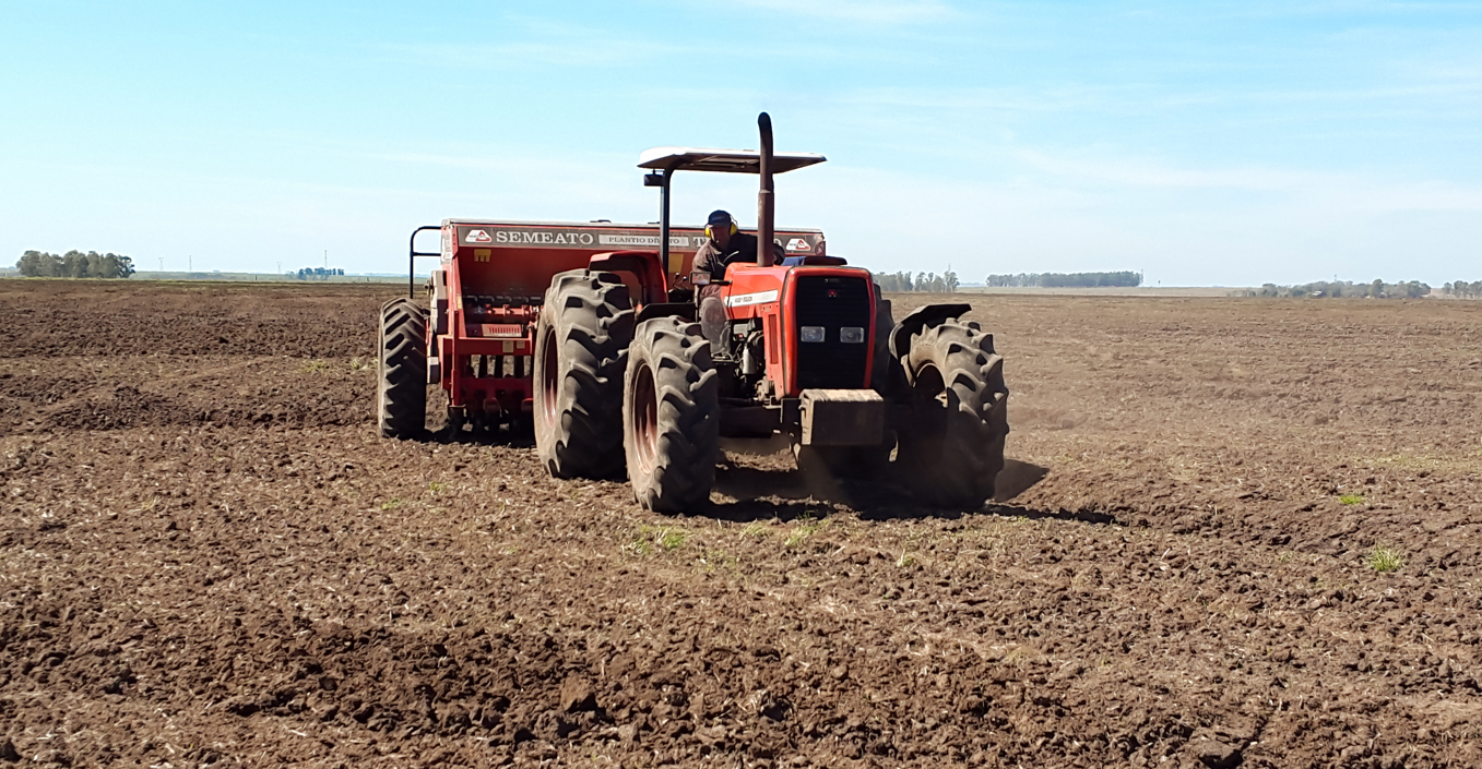Performance of the tractor and seeder together