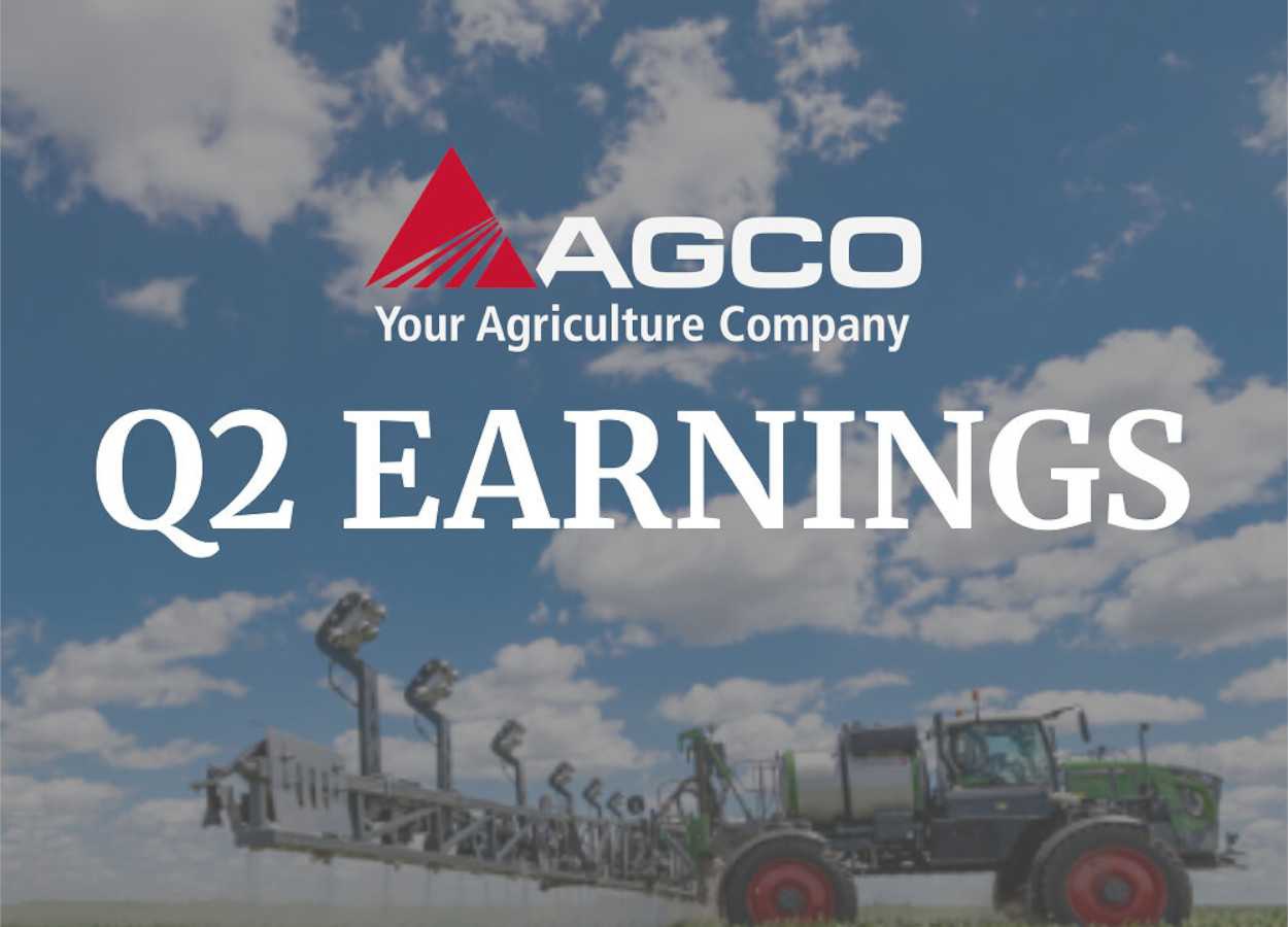 AGCO apresenta números do segundo trimestre de 2026