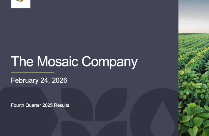 Mosaic anuncia resultados de 2025