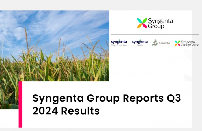 Syngenta Group apresenta resultados do terceiro trimestre de 2024