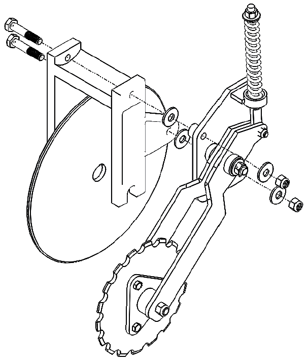 Figura 3 - Acoplamento do mecanismo 