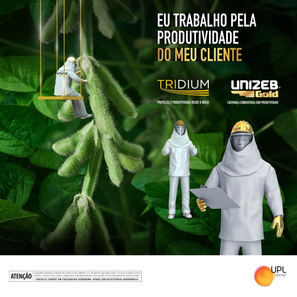 UPL lança campanha para promover fungicidas Unizeb Gold e Tridium