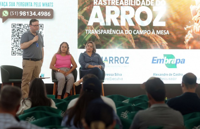 Projeto leva rastreabilidade para a cadeia do arroz