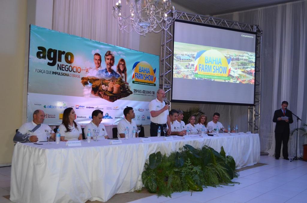 Bahia Farm Show 2018 é lançada com expectativa de superar última edição