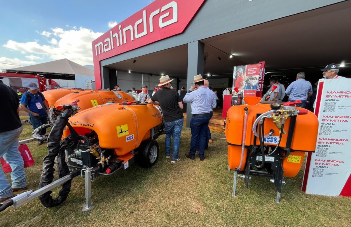 Mahindra brings new implements and sprayers to Agrishow 2024