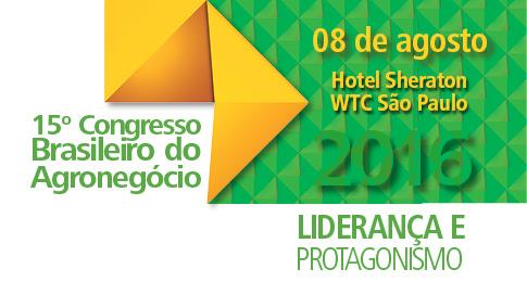 Congresso Brasileiro do Agronegócio será transmitido pela internet