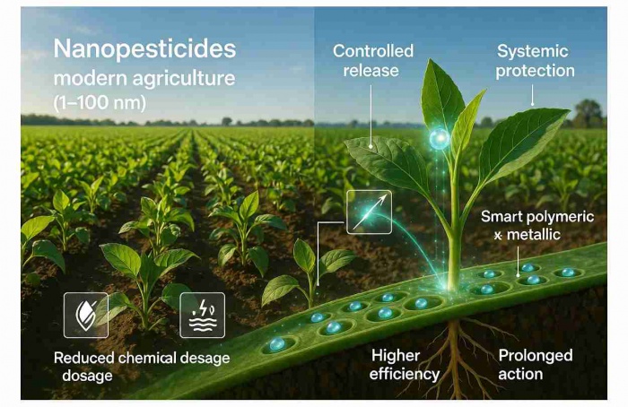 Nanopesticidas ampliam eficiência no campo