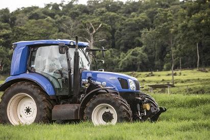 ​New Holland testa trator movido a biometano pela primeira vez no Brasil