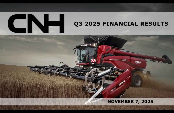 CNH divulga números do 3º trimestre de 2025