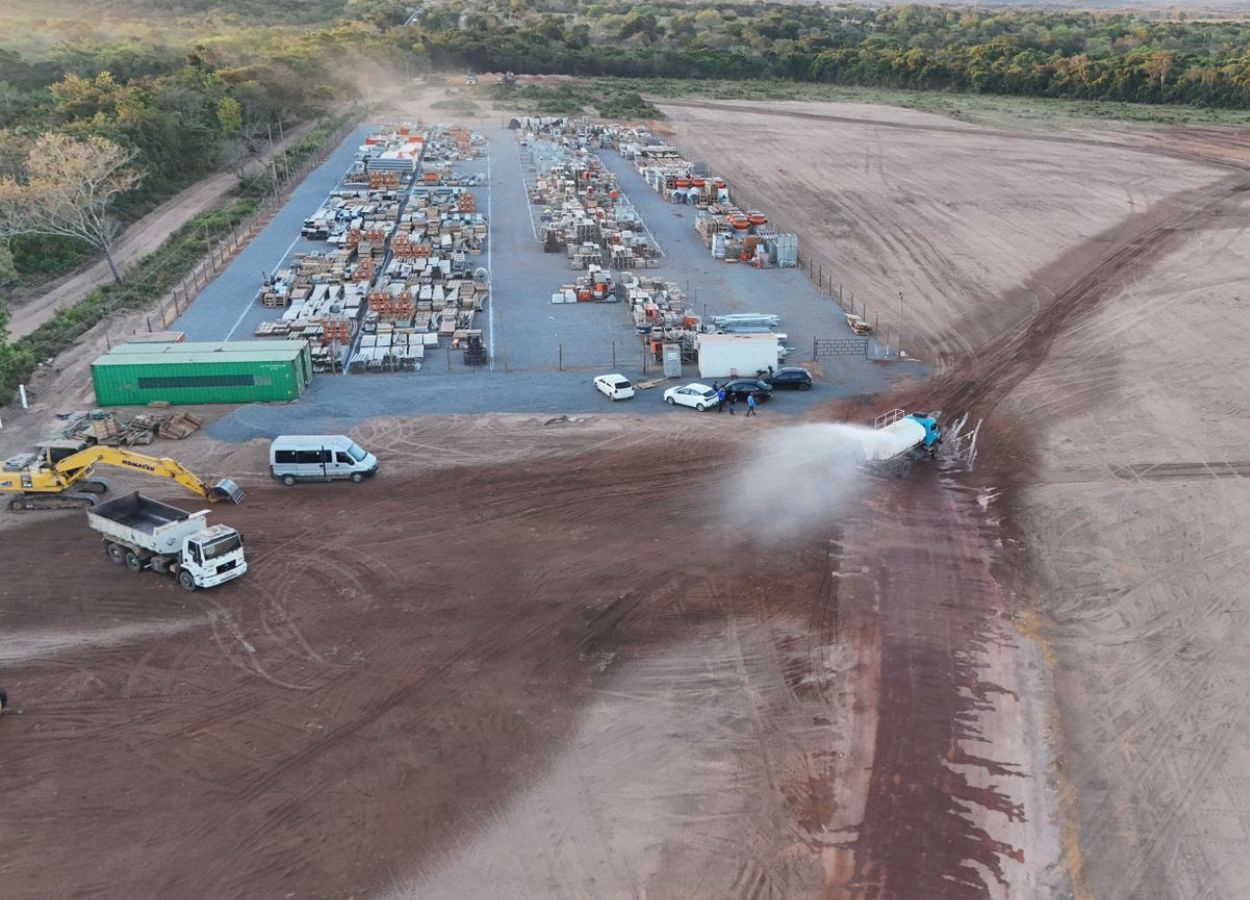 Castrolanda inicia obras de entreposto de grãos no Tocantins