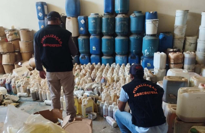 Operation Piratas do Agro seizes 37 tons of counterfeit pesticides in Goiás