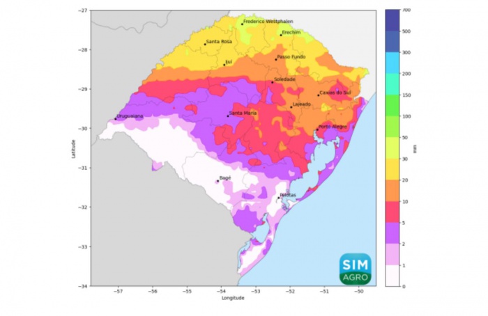 RS terá tempo estável e nebulosidade nos próximos dias