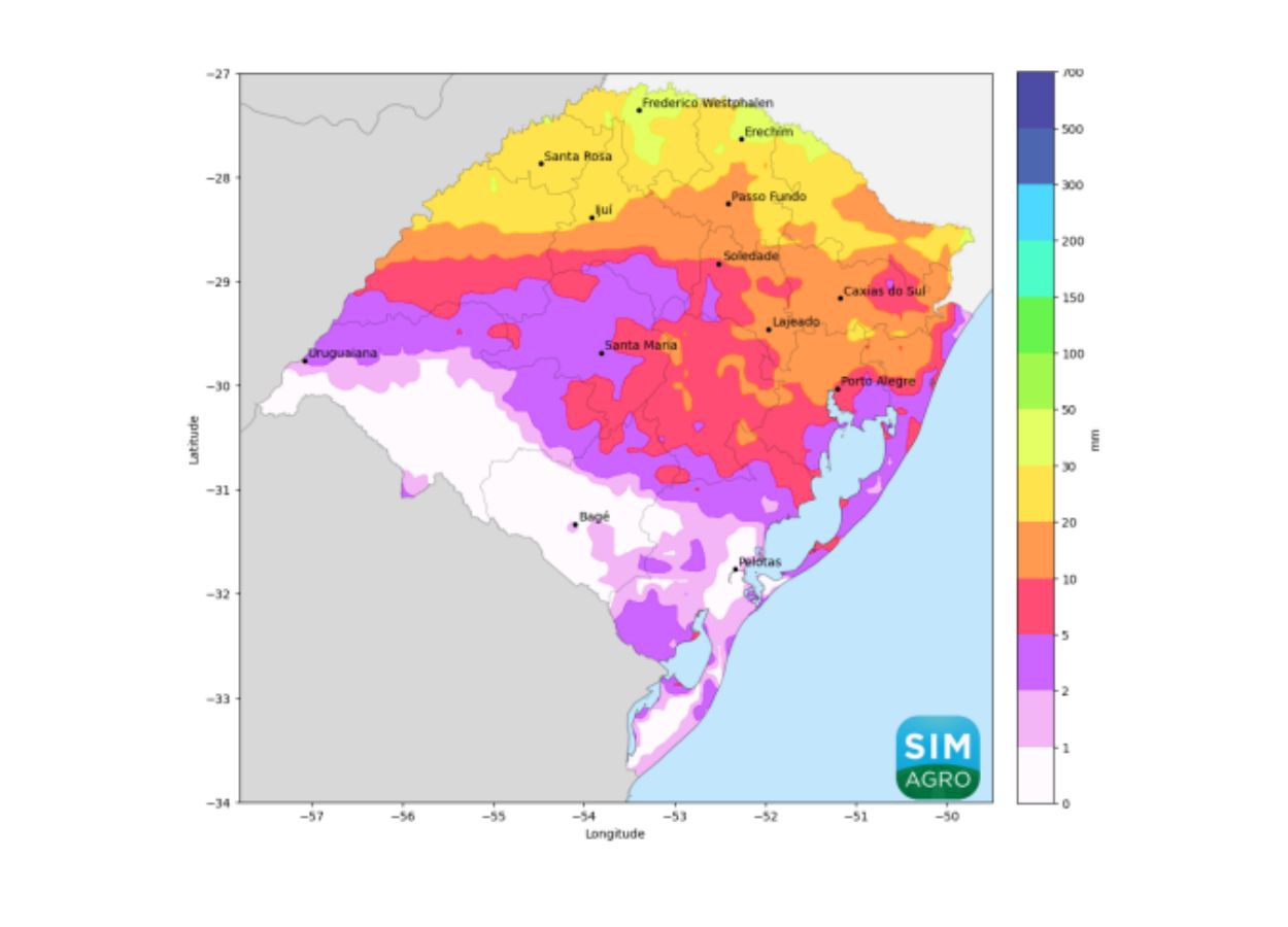 RS terá tempo estável e nebulosidade nos próximos dias