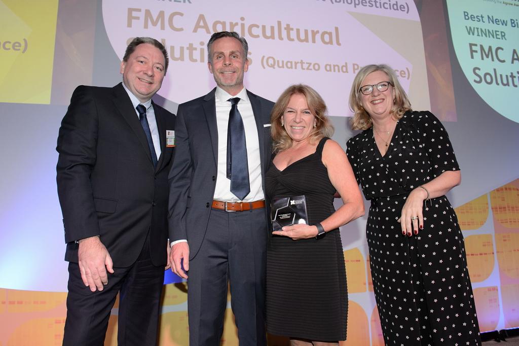 FMC ganha prêmio Agrow Awards 2019 na categoria melhor produto biológico