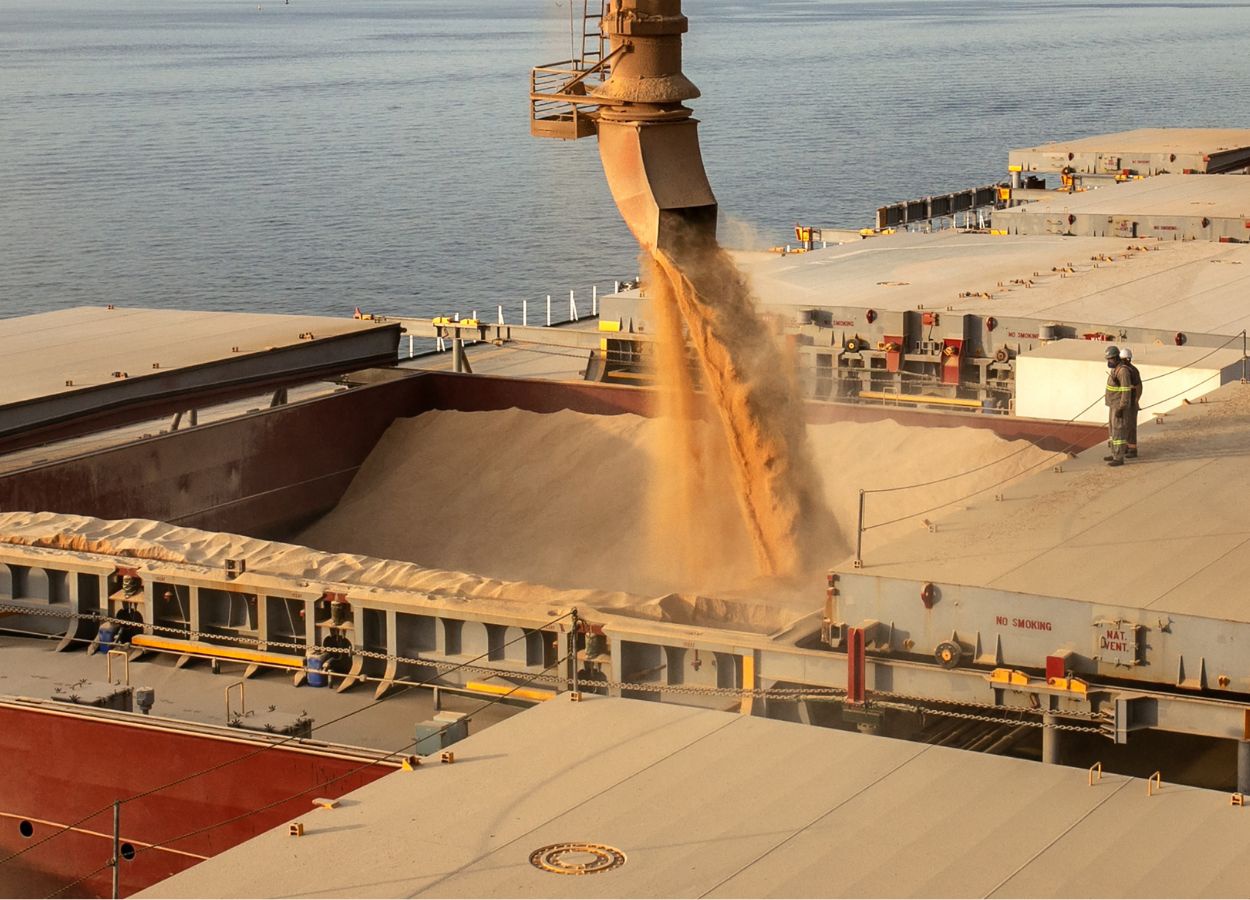 Brasil mantém liderança nas exportações de soja