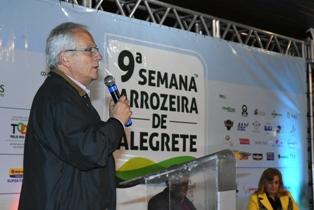 Abertura oficial da Semana Arrozeira destaca os altos custos de produção